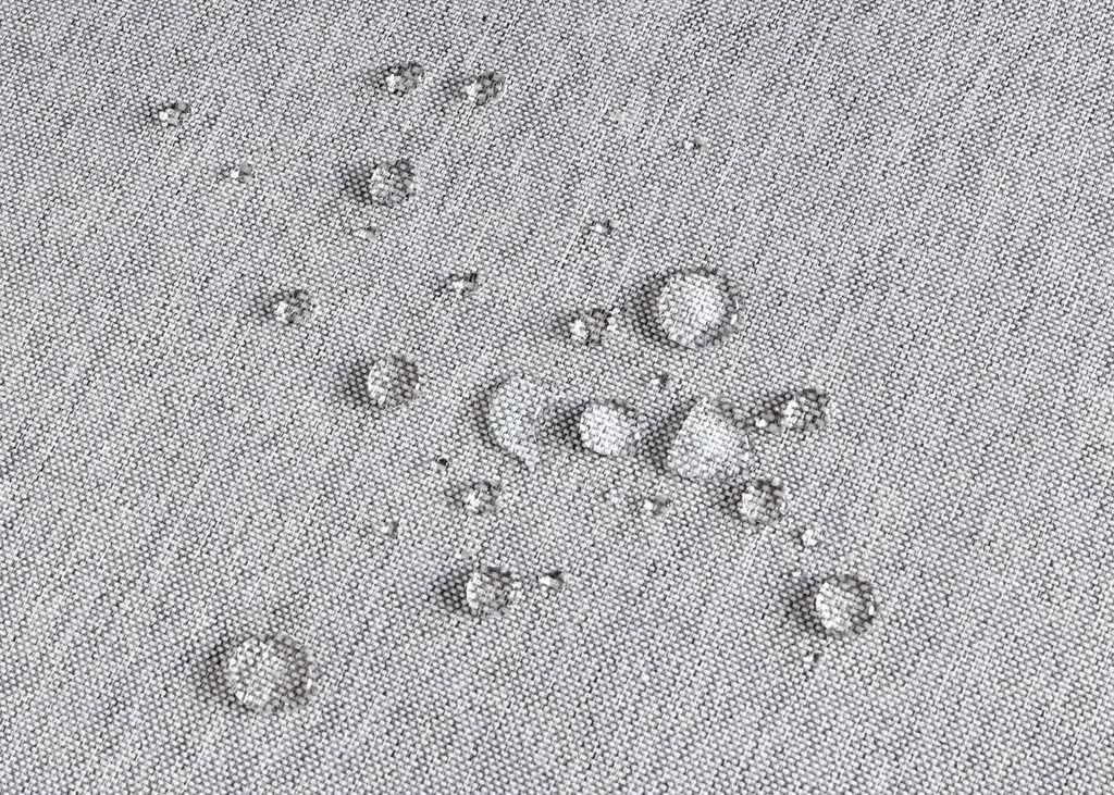 Garten Garnitur HWC-L27, Garnitur Sitzgruppe Lounge-Set Sofa, Spun Poly Alu Akazie Holz Hellgrau 3 Garten Garnitur HWC-L27, Garnitur Sitzgruppe Lounge-Set Sofa, Spun Poly Alu Akazie Holz Hellgrau - Image 3