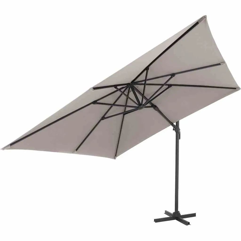 SIENA GARDEN California N+ Ampelschirm Anthrazit/taupe 250x250cm L87433 3 SIENA GARDEN California N+ Ampelschirm Anthrazit/taupe 250x250cm L87433 - Image 3