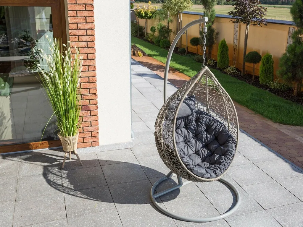 Schaukelkissen Moon Schaukelauflagen Hängeschaukel Hängesessel Polster Kissen Auflagen Gartenmöbel Kissen Gartenschaukel Wintergarten Antrazit 5 Schaukelkissen Moon Schaukelauflagen Hängeschaukel Hängesessel Polster Kissen Auflagen Gartenmöbel Kissen Gartenschaukel Wintergarten Antrazit – Bild 5