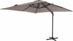 SIENA GARDEN California N+ Ampelschirm Anthrazit/taupe 250x250cm L87433