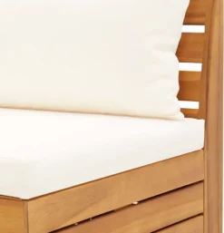 VidaXL Modular-Mittelsofa 1 Stk. Mit Auflagen Massivholz Akazie -Stil Beet Verkaufsgeschäft bcca2af39f5e36ee0c9ee171e8aa771b