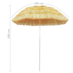 VidaXL Strandschirm Natur 180 Cm Hawaii Style -Stil Beet Verkaufsgeschäft be56eb32b1bdd78c27dc2bceae1fb227