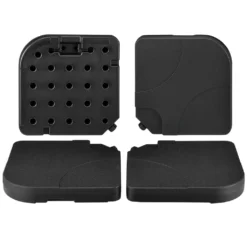 Juskys Schirmgewicht 4er-Set Quad Für Schirmständer Mit 60 Liter Wasser Oder 80 Kg Sand Befüllbar HDPE Kunststoff Sonnen-Schirmständer -Stil Beet Verkaufsgeschäft bfe5d99a9b9aace30ec1077c38b6f71b