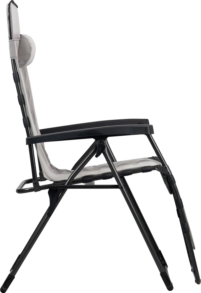 Westfield XL Relaxliege Hellgrau Textilene Bis 140 Kg Belastbar 3 Westfield XL Relaxliege Hellgrau Textilene Bis 140 Kg Belastbar - Image 3