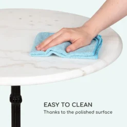 Patras Bistro-Tisch Marmortischplatte Ø60cm Gusseiserner Standfuß -Stil Beet Verkaufsgeschäft c389ff301ef45e724b888c74cccd6fdf