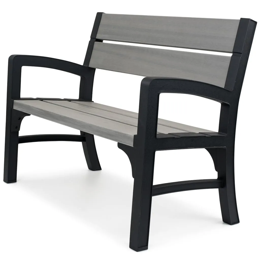 Keter Gartenbank Montero 2-Sitzer Grau 233309 3 Keter Gartenbank Montero 2-Sitzer Grau 233309 - Image 3