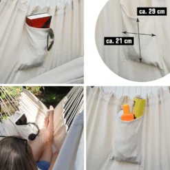 XXL Liege Hängesessel Mit Seitenfach Und Kissen - 220x120cm Outdoor Hängematte 15 XXL Liege Hängesessel Mit Seitenfach Und Kissen - 220x120cm Outdoor Hängematte -Stil Beet Verkaufsgeschäft c47f5607fdb2a1387659fe8191605ce8