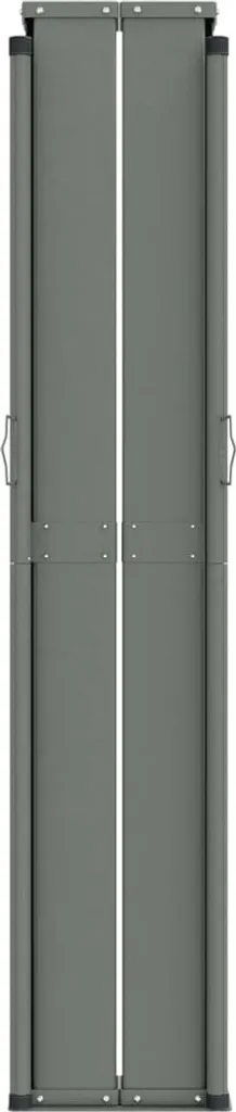 VidaXL Seitenmarkise Ausziehbar Anthrazit 140x600 Cm 4 VidaXL Seitenmarkise Ausziehbar Anthrazit 140x600 Cm - Image 4