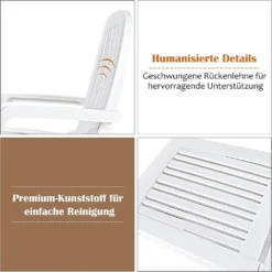COSTWAY Sonnenliege Gartenliege, Strandliege 5 Stufen Verstellbar, Terrassenliege Gartenmöbel, Relaxliege Für Pool, Garten, Hinterhof -Stil Beet Verkaufsgeschäft c590b7bf3ad230e9ff207ef238f07199
