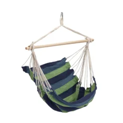 Relaxdays Gestreifter Hängesessel -Stil Beet Verkaufsgeschäft c6c1f79f24ed86277f05e2723461de21