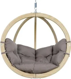 Hängesessel Kugel Ohne Gestell Amazonas Globo Chair Kissen Taupe