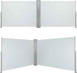 Tectake Aluminium Doppel Seitenmarkise Ausziehbar Mit Aufrollmechanismus - 200 X 600 Cm, Grau -Stil Beet Verkaufsgeschäft c8f77d1aa4b5579408fc11417da9c540