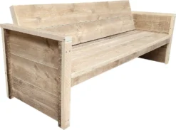 Wood4you - Gartenbank Vince - 'Do It Yourself' Bausatz Gerüstholz 152Lx72Hx57T Cm