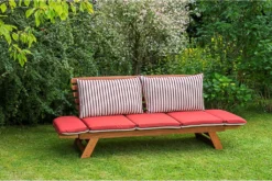 Merxx Gartenbank Mit Sitzkissen Eukalyptus Natur, Rot, Creme 62,5 Cm X 202 Cm X 77 Cm 22 Merxx Gartenbank Mit Sitzkissen Eukalyptus Natur, Rot, Creme 62,5 Cm X 202 Cm X 77 Cm -Stil Beet Verkaufsgeschäft cd378f79f21d884437a0b3eab36d7f8f