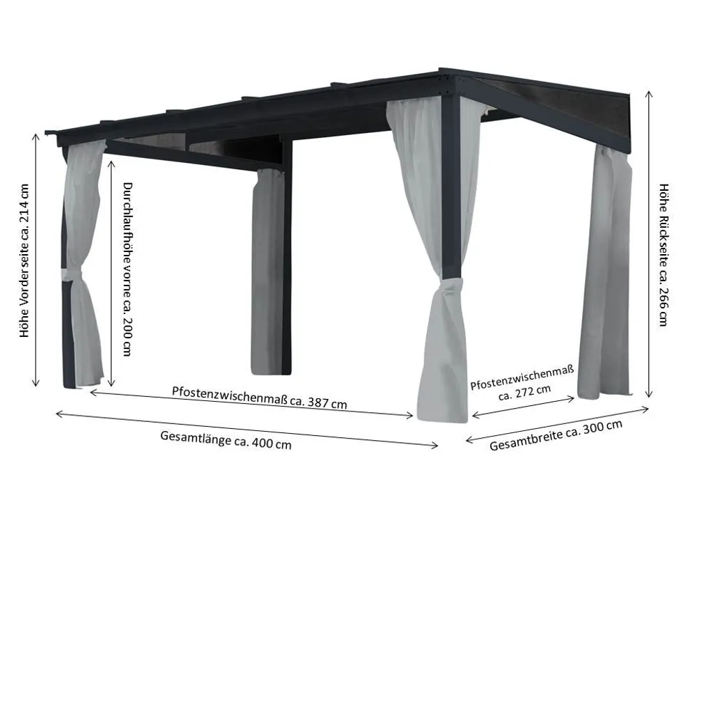 Terrassenüberdachung Melanie 2 Terrassenüberdachung Melanie - Image 2