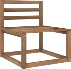 VidaXL 2-tlg. Garten-Lounge-Set Braun Imprägniertes Kiefernholz -Stil Beet Verkaufsgeschäft d00fbfd24737f2e7b621c557683ffbd6