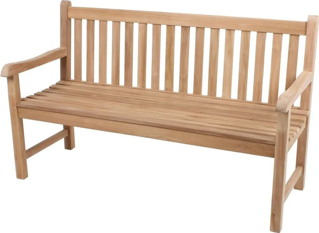 Garden Pleasure Teak Garten Bank Solo 3-Sitzer Sitzbank Essbank Möbel Holzbank 2 Garden Pleasure Teak Garten Bank Solo 3-Sitzer Sitzbank Essbank Möbel Holzbank - Image 2