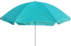 Sonnenschirm Ø 138 Cm Strandschirm Schirm Mit 3 Haken Strand Urlaub UV Schutz GRÜN -Stil Beet Verkaufsgeschäft d296904d3088bee6faa02e08944a8797