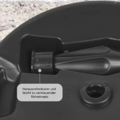 EDA Sonnenschirmständer Kunststoff Anthrazit -Stil Beet Verkaufsgeschäft d2f7a020e597f5911882a6005f692e4d