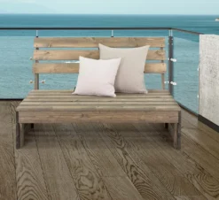 Gartenbank Holzbank Sitzbank Palettenbank Bank Holz 120x93x76cm 5520 -Stil Beet Verkaufsgeschäft d3dd72e1246c4685375dbaeb50cf73e5