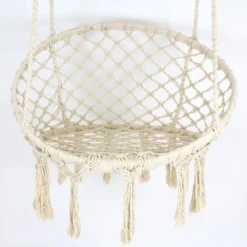 Hängesessel Lightly, Maße: Sitzfläche Ca. Ø 60 Cm, Inkl. Rückenlehne Ø 80 Cm, Gesamthöhe 130 Cm -Stil Beet Verkaufsgeschäft d3f520bc5da4420bcec9536c785f5ae1