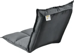 [en.casa] Bodenstuhl Klappbar Bodensessel 5-stufig Verstellbare Klappliege Relaxliege Faules Sofa 5 Positionen Bodenliege Sitzkissen Hellgrau -Stil Beet Verkaufsgeschäft d479b1ecbec225c121b51866428db7f4