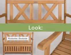 Needs&wants® Gartenbank Holz Wetterfest Mit Stauraum Und Abdeckung, 2-Sitzer Truhenbank Holzbank Klassisch, Parkbank Sitzbank Massiv Garten Outdoor Mit Truhe, 115x58x85 Cm, Naturholz Massivholz, Dunkel-braun 19 Needs&wants® Gartenbank Holz Wetterfest Mit Stauraum Und Abdeckung, 2-Sitzer Truhenbank Holzbank Klassisch, Parkbank Sitzbank Massiv Garten Outdoor Mit Truhe, 115x58x85 Cm, Naturholz Massivholz, Dunkel-braun -Stil Beet Verkaufsgeschäft d4a902cd625564f93dfc478bd2977283