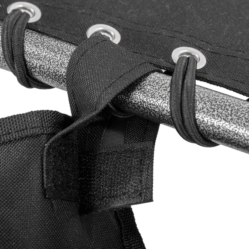 Outsunny Sonnenliege Faltbar Gartenliege Klappliege Mit Kissen Garten 5-stufige Rückenlehne Verstellbar Stahl Oxford-Stoff Schwarz 188 X 57 X 30 Cm 9 Outsunny Sonnenliege Faltbar Gartenliege Klappliege Mit Kissen Garten 5-stufige Rückenlehne Verstellbar Stahl Oxford-Stoff Schwarz 188 X 57 X 30 Cm - Image 9