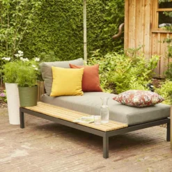 Siena Garden Alvida Recamiere Rechts Aus Aluminium Und Teakholz100%, Kissen Inklusive -Stil Beet Verkaufsgeschäft d5d1135cb4da3ad1fca684191e651409