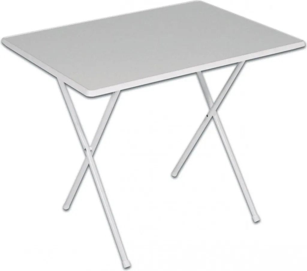 MFG Campingtisch Klappbar Eckig 60 X 80 Cm Weiß Kunststoff 8 MFG Campingtisch Klappbar Eckig 60 X 80 Cm Weiß Kunststoff - Image 8