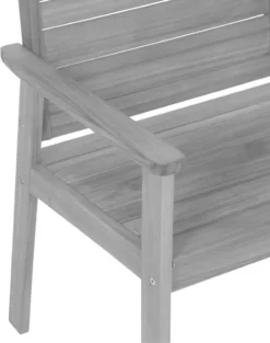 Greemotion Gartenbank Bank Maui , Akazie Grau Holz -Stil Beet Verkaufsgeschäft d63bff1d3c0dd773246eb5ed18ede933