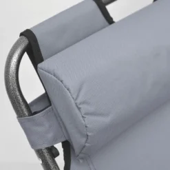 Campingstuhl Liegestuhl Freizeitliege Sonnenliege Strandliege Campingliege Klappliege Liege 153cm | Grau -Stil Beet Verkaufsgeschäft d7265a7b03983c92c2a59f7a3fccbd11