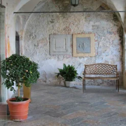 Relaxdays Gartenbank Metall In Schwarz-Bronze -Stil Beet Verkaufsgeschäft d7396c03d3ac68c354b5225d9d595359