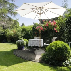 Relaxdays Sonnenschirmständer In Grau -Stil Beet Verkaufsgeschäft d8701a51cd34b4053b30e7feb850e879