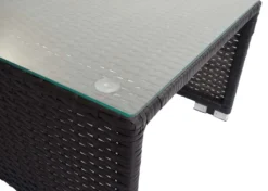 Poly-Rattan Garnitur HWC-J36, Balkon-/Garten-/Lounge-Set Sitzgruppe Sofa Anthrazit, Kissen Dunkelgrau -Stil Beet Verkaufsgeschäft d8c255981765c3c9c2cb9504435f4d30