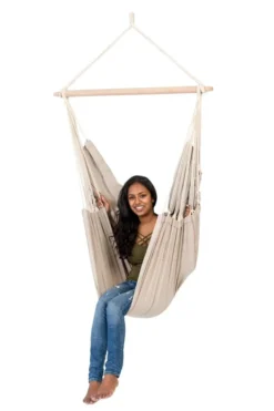 Hängematte / Hängesessel Amazonas Artista 160x130cm Sand 24 Hängematte / Hängesessel Amazonas Artista 160x130cm Sand -Stil Beet Verkaufsgeschäft d9bc1b9d738ec3533e1e2b5fe94c9ea1