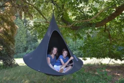 Cacoon Olefin Double Charcoal - Anthrazitfarben Hängestuhl -Stil Beet Verkaufsgeschäft d9ce8222ed725fc2cc077cf66377f595