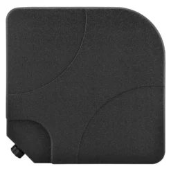 Juskys Schirmgewicht 4er-Set Quad Für Schirmständer Mit 60 Liter Wasser Oder 80 Kg Sand Befüllbar HDPE Kunststoff Sonnen-Schirmständer -Stil Beet Verkaufsgeschäft da159c9022d2c2bec8bc8c3cf033636b