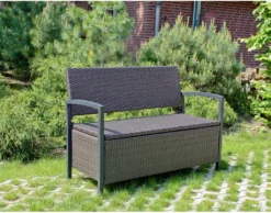 Garden Pleasure Parkbank Ferrara Rattan Optik Garten Bank Sitzbank Möbel 7 Garden Pleasure Parkbank Ferrara Rattan Optik Garten Bank Sitzbank Möbel -Stil Beet Verkaufsgeschäft dd1f0aee986c41b14906c0a1ad83c823