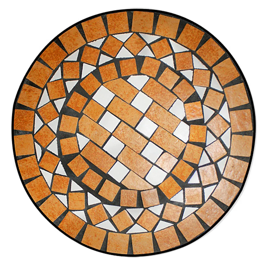 Mosaiktisch 62 X 34 Cm Terracotta 2 Mosaiktisch 62 X 34 Cm Terracotta – Bild 2