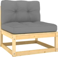 VidaXL 7-tlg. Garten-Lounge-Set Mit Kissen Kiefer Massivholz -Stil Beet Verkaufsgeschäft def3bf6f1a6ac4b782f93ab79e78a85d
