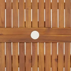 VidaXL Klappbarer Gartentisch 90x75 Cm Massivholz Akazie -Stil Beet Verkaufsgeschäft e1302a0589497096546a80aa5175c1c6