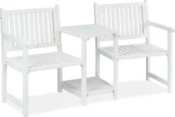 Relaxdays Gartenbank Mit Tisch Weiß 17 Relaxdays Gartenbank Mit Tisch Weiß -Stil Beet Verkaufsgeschäft e1bba11754a8097bc1de564b5c492203