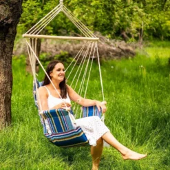 Amazonas Palau Ocean Hängestuhl Mit Rückenlehne Blau Hängestuhl -Stil Beet Verkaufsgeschäft e2e3245992f534ec2985ede2e30bfcb6