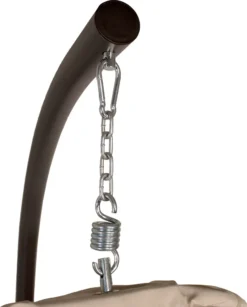 SVITA COZY Hängesessel Mit Gestell Aus Stahl Outdoor Hängekorb Beige -Stil Beet Verkaufsgeschäft e47112a213560a2b690034a06ae89641