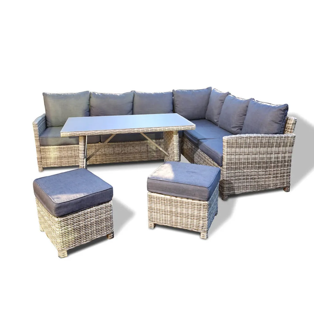 HOME DELUXE - Bahia Sitzgruppe Polyrattan Rattanmöbel Gartenmöbel Lounge Gartengarnitur 11 HOME DELUXE - Bahia Sitzgruppe Polyrattan Rattanmöbel Gartenmöbel Lounge Gartengarnitur – Bild 11