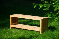 Gartenbank "Freja" Mit Kaminholzfach -Stil Beet Verkaufsgeschäft e51ccf5b59e619c4bb1d0e91162db9f8