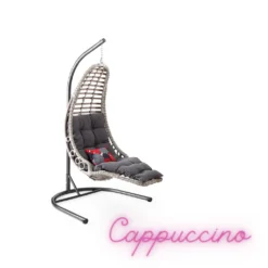 Capri Bodrum Garten Hängesessel Mit Gestell 120 Kg Indoor Outdoor Hängeschaukel (Cappuccino) -Stil Beet Verkaufsgeschäft e55f833b14c026499dd512ced86725e9