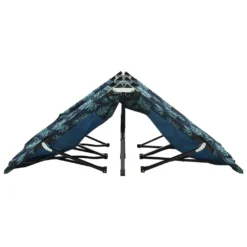 VidaXL Klappbare Sonnenliege Für 2 Personen Blattmuster Stahl 15 VidaXL Klappbare Sonnenliege Für 2 Personen Blattmuster Stahl -Stil Beet Verkaufsgeschäft ea8744d9731237b37e17b1bef30f8a76