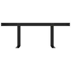 VidaXL Rückenlehne Für Palettensofa Schwarz 110 Cm Eisen -Stil Beet Verkaufsgeschäft eb1ede55ae73980d11720a516cfe6aa3